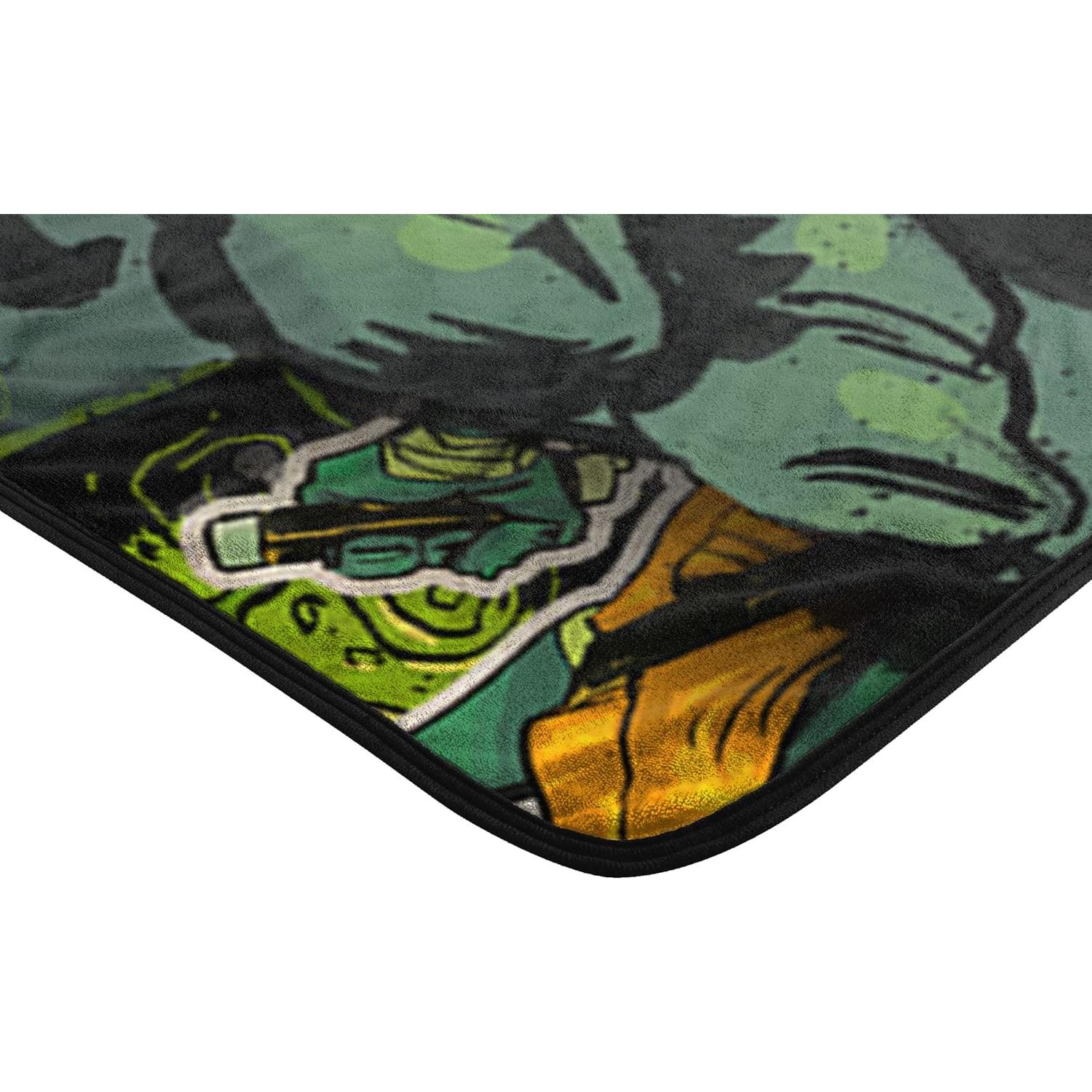 Manta Micro Raschel Tortugas Ninja Northwest 116x152 cm