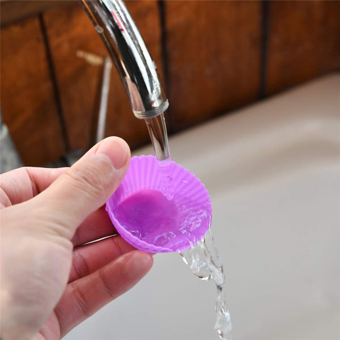 Tazas de Silicona Reutilizables Mirenlife 24 Piezas Mini 5 cm