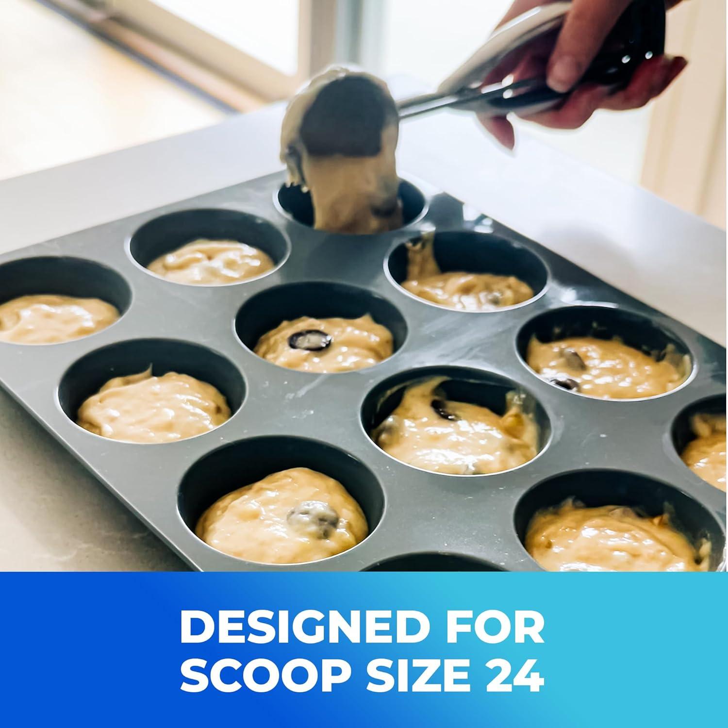 Molde de Silicona para Cupcakes Jenaluca - Set 2x12 Tazas