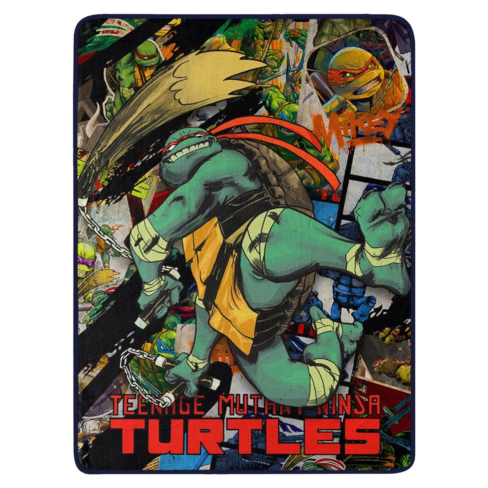 Manta Micro Raschel Northwest Tortugas Ninja 116x152 cm