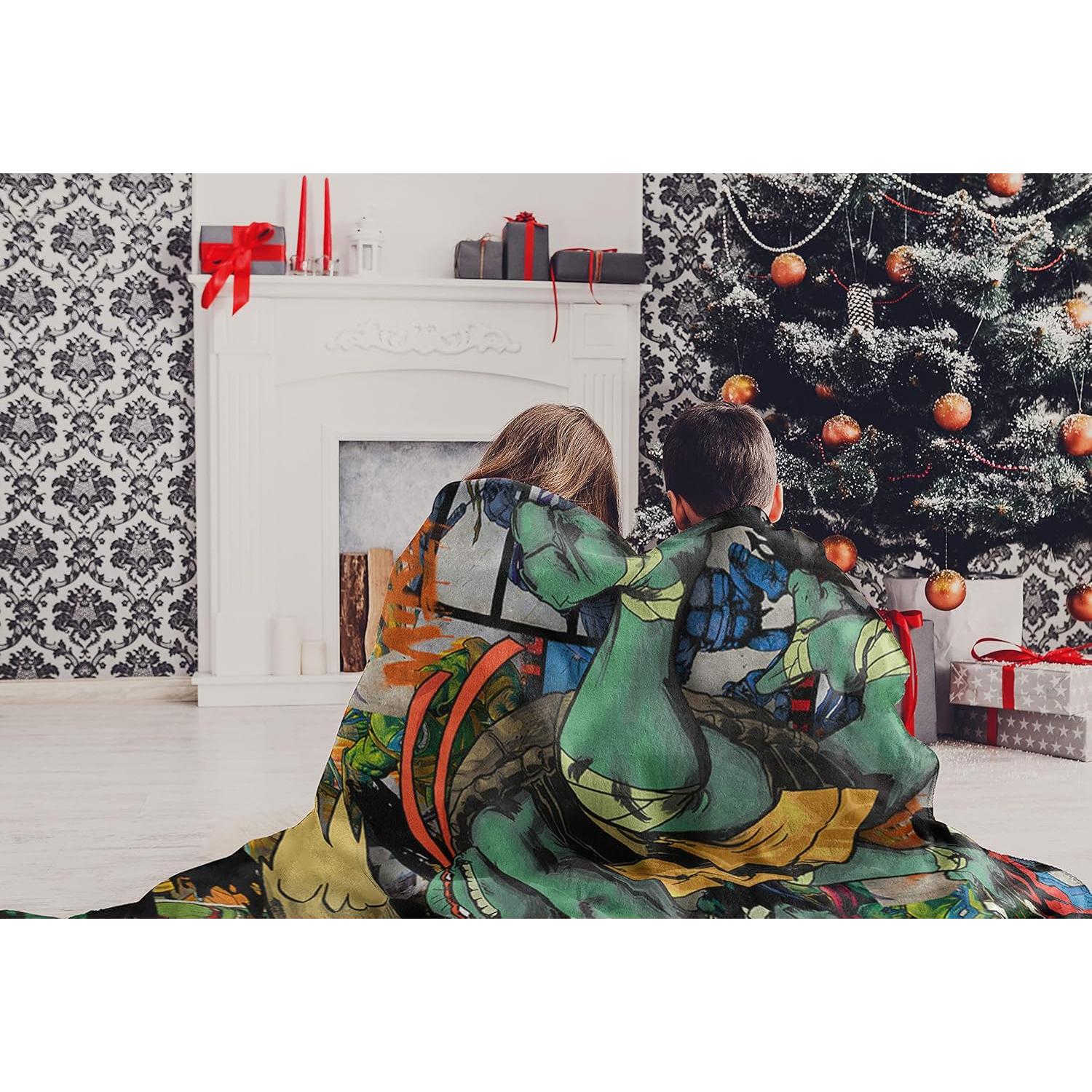 Manta Micro Raschel Northwest Tortugas Ninja 116x152 cm