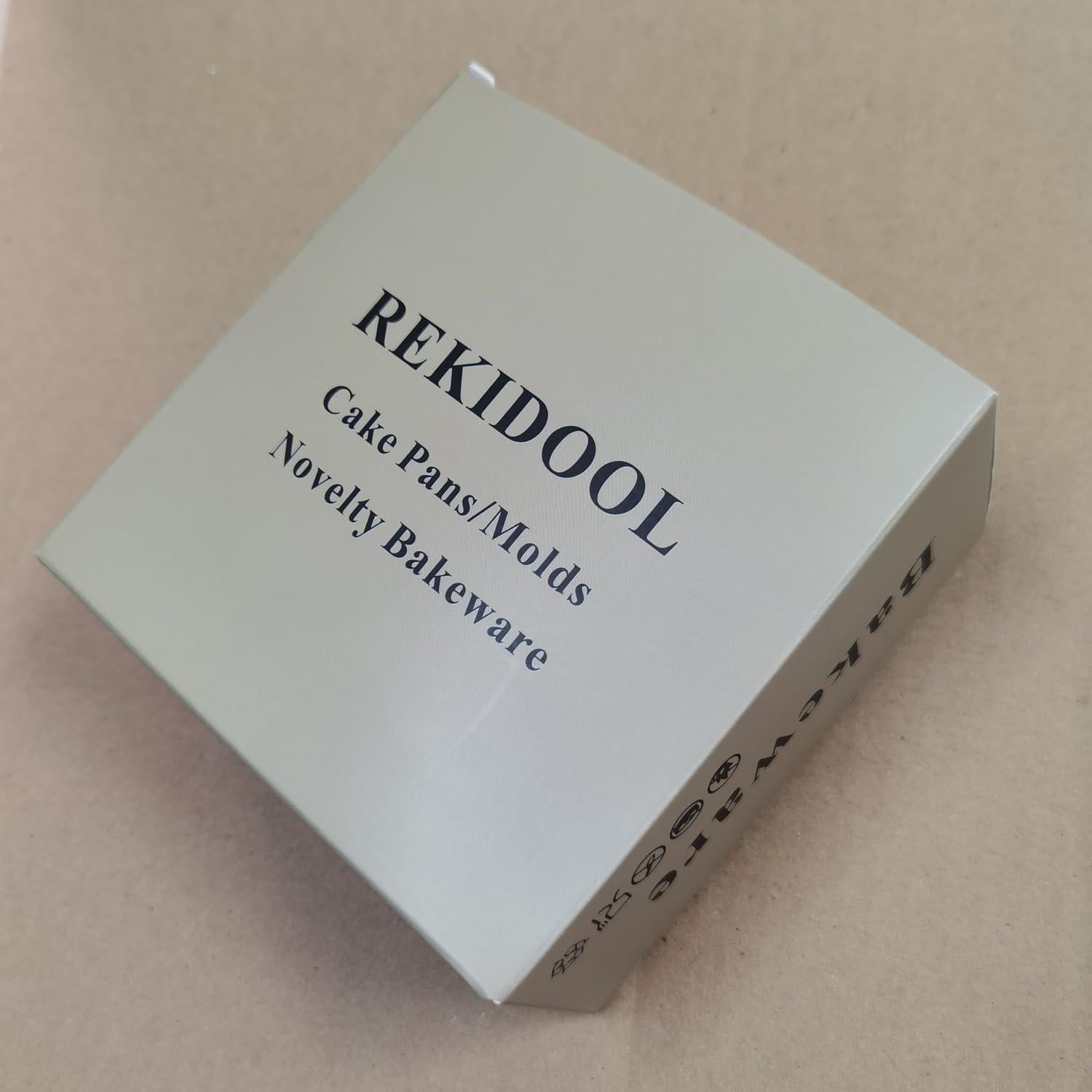 Juego de Moldes de Silicona Antiadherentes REKIDOOL 4 Pzas Corazón