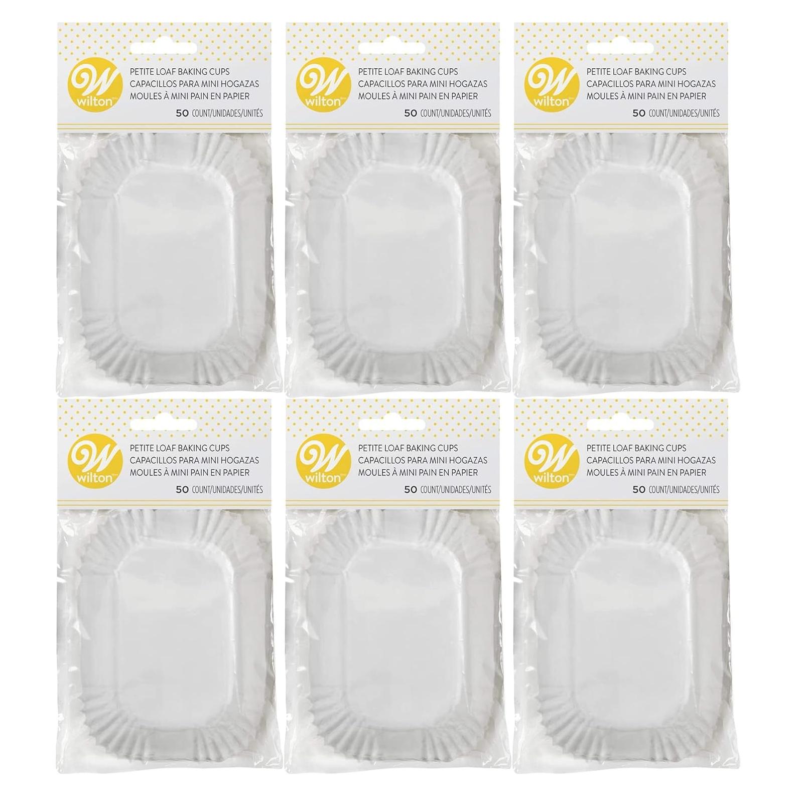 Moldes para Hornear Pequeños Wilton 50 unidades 8.3x5.1cm