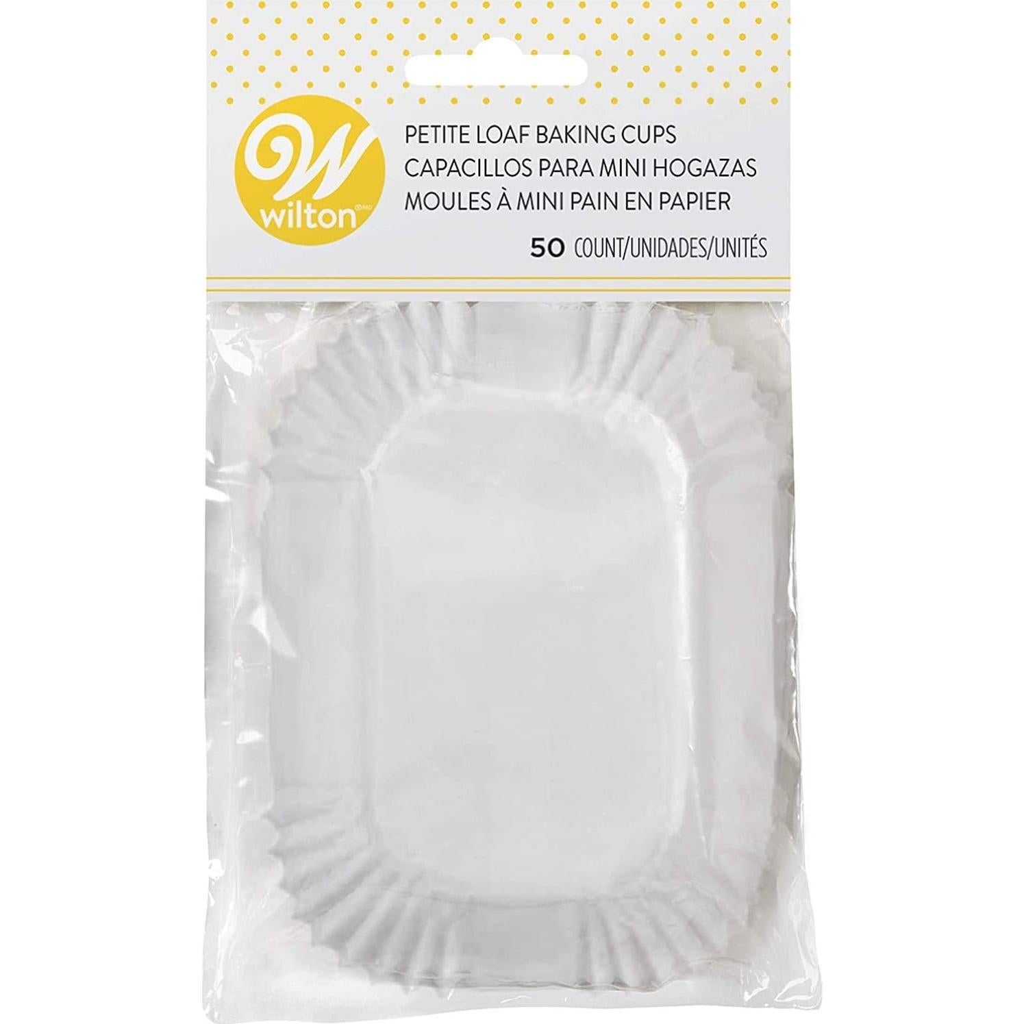 Moldes para Hornear Pequeños Wilton 50 unidades 8.3x5.1cm