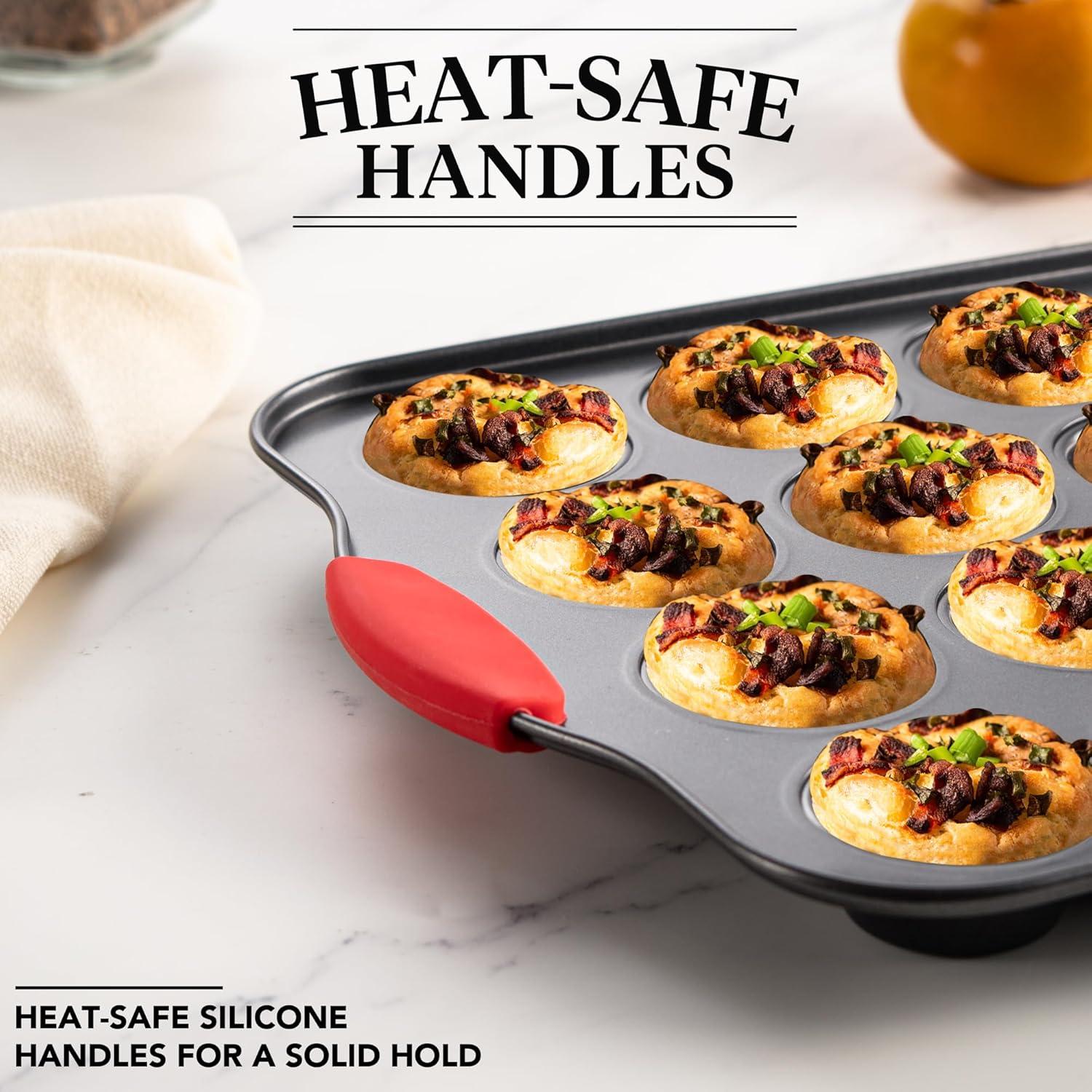 Molde para Mini Muffins Tiawudi 24 Cavidades Antiadherente