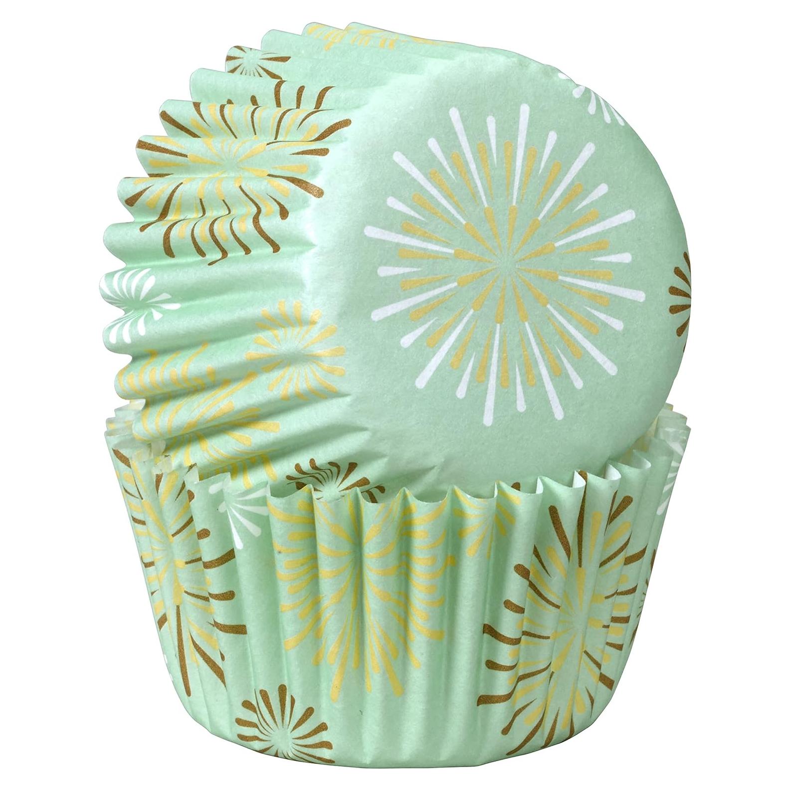 Mini Tazas para Hornear Wilton Starburst 100 unidades 3.17 cm