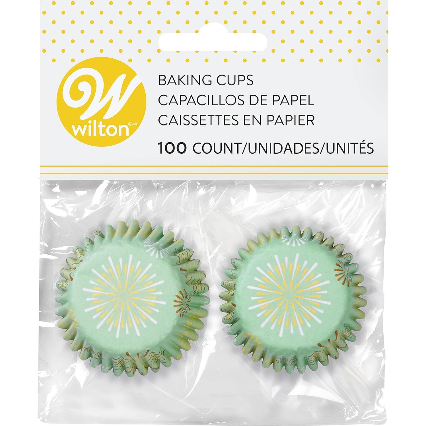 Mini Tazas para Hornear Wilton Starburst 100 unidades 3.17 cm