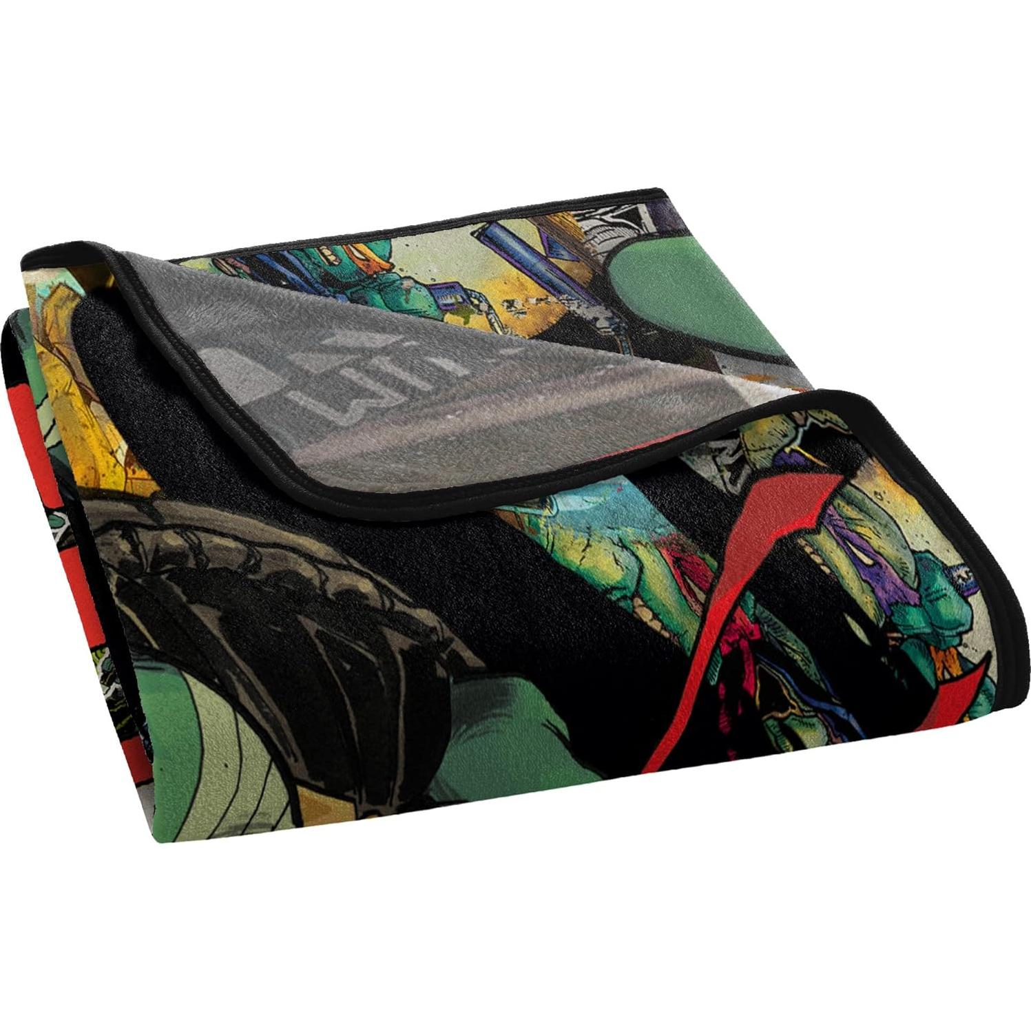 Manta Micro Raschel Tortugas Ninja Northwest 116x152 cm