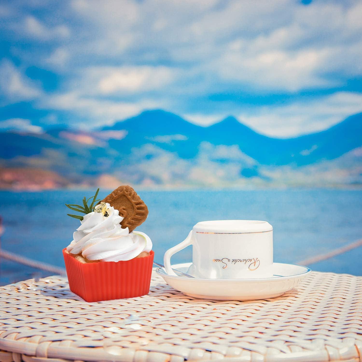 Moldes de Silicona para Cupcakes Jell-Cell Corazón 24 Pzas