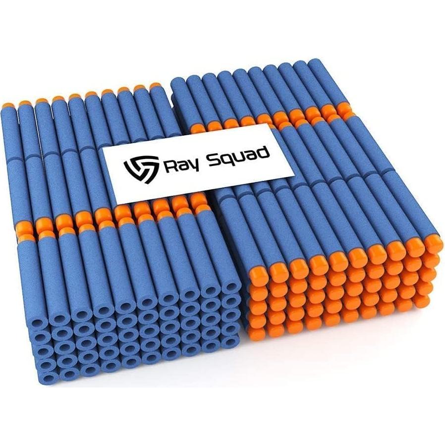 Dardos Nerf Ray Squad 300 CT Azules Compatibles Elite