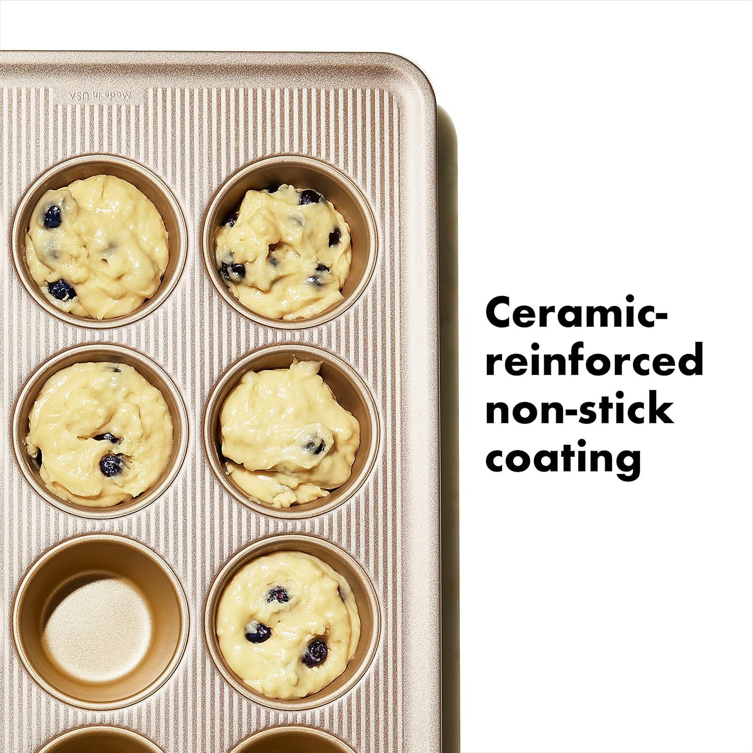 Molde para Muffins OXO Good Grips 12 Tazas Antiadherente