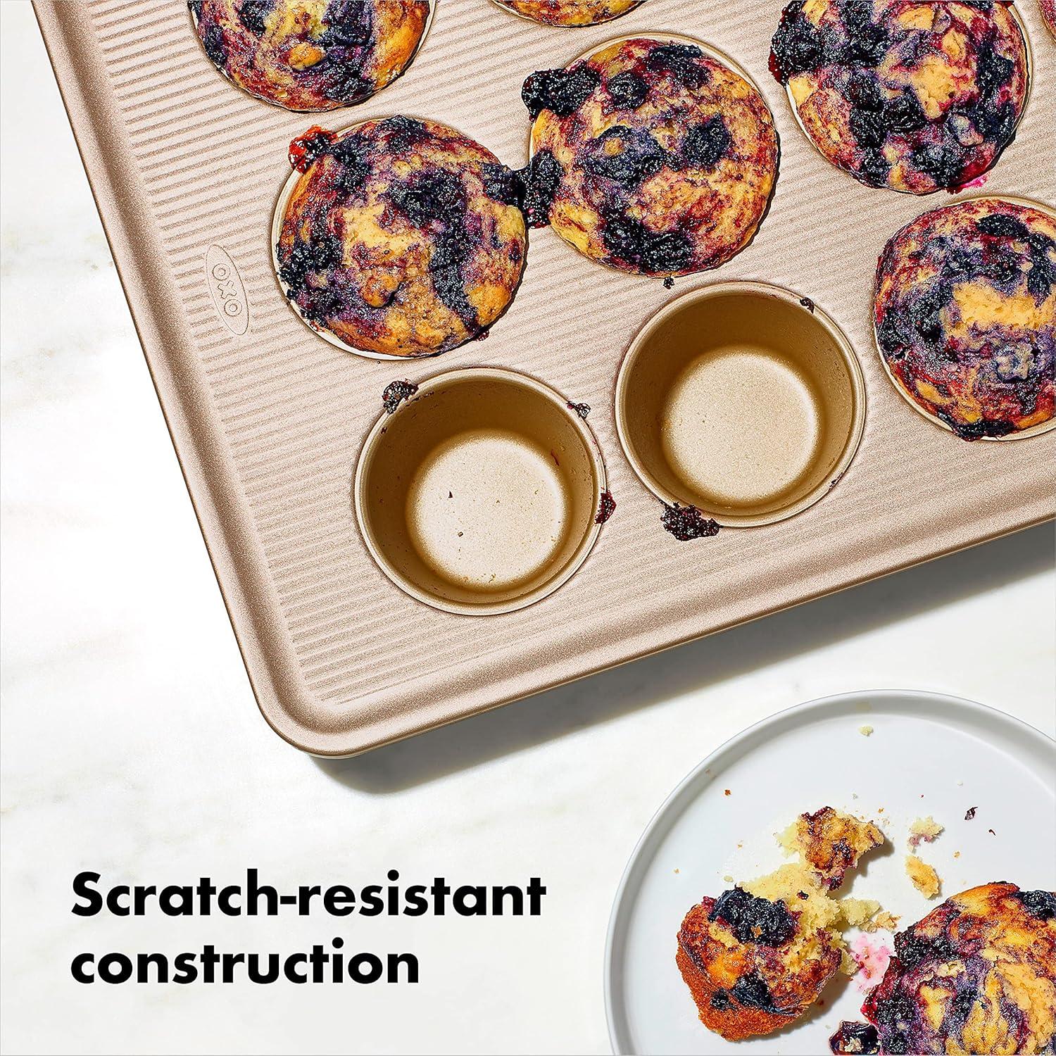 Molde para Muffins OXO Good Grips 12 Tazas Antiadherente