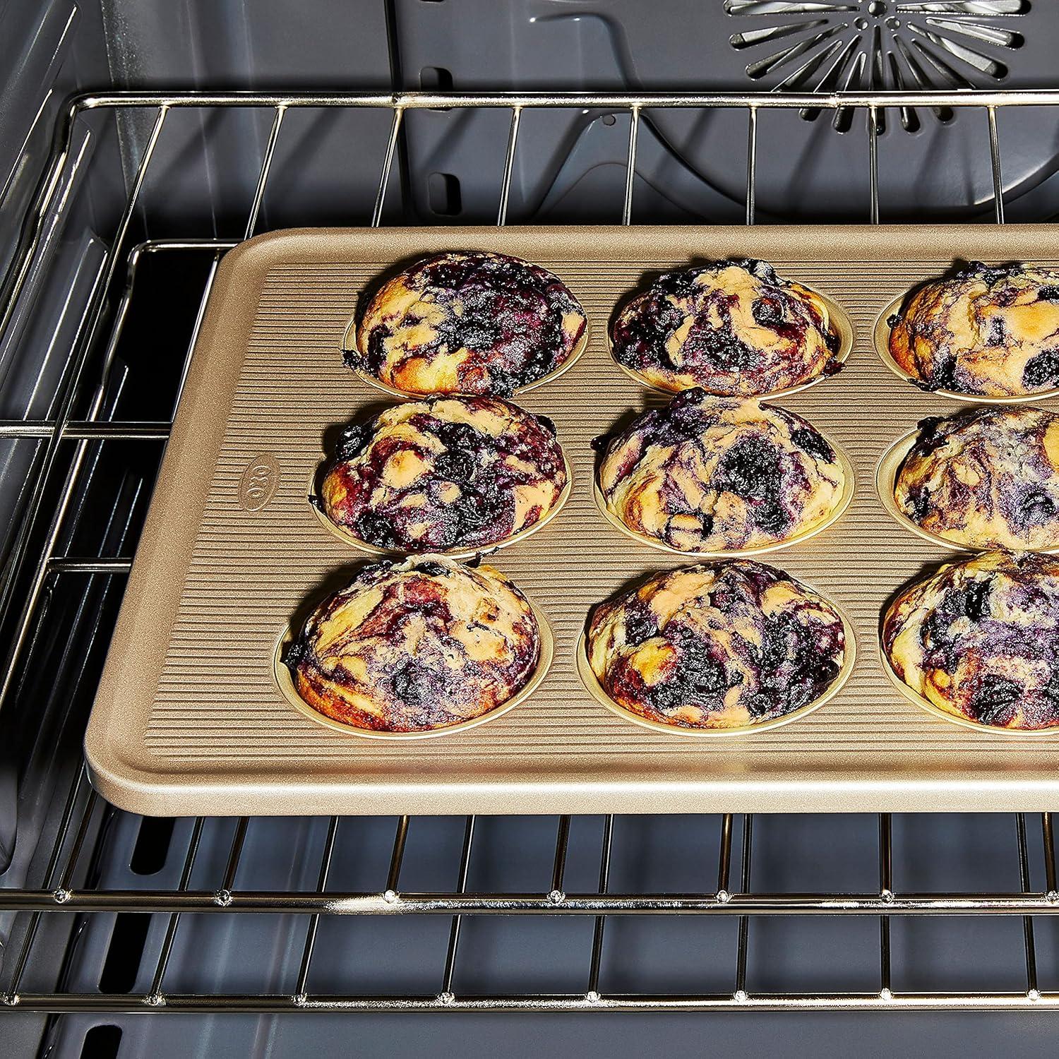 Molde para Muffins OXO Good Grips 12 Tazas Antiadherente