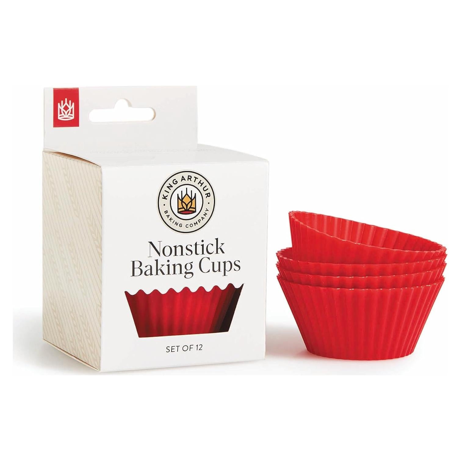 Tazas de Muffin de Silicona King Arthur - Juego de 12, 6.99cm