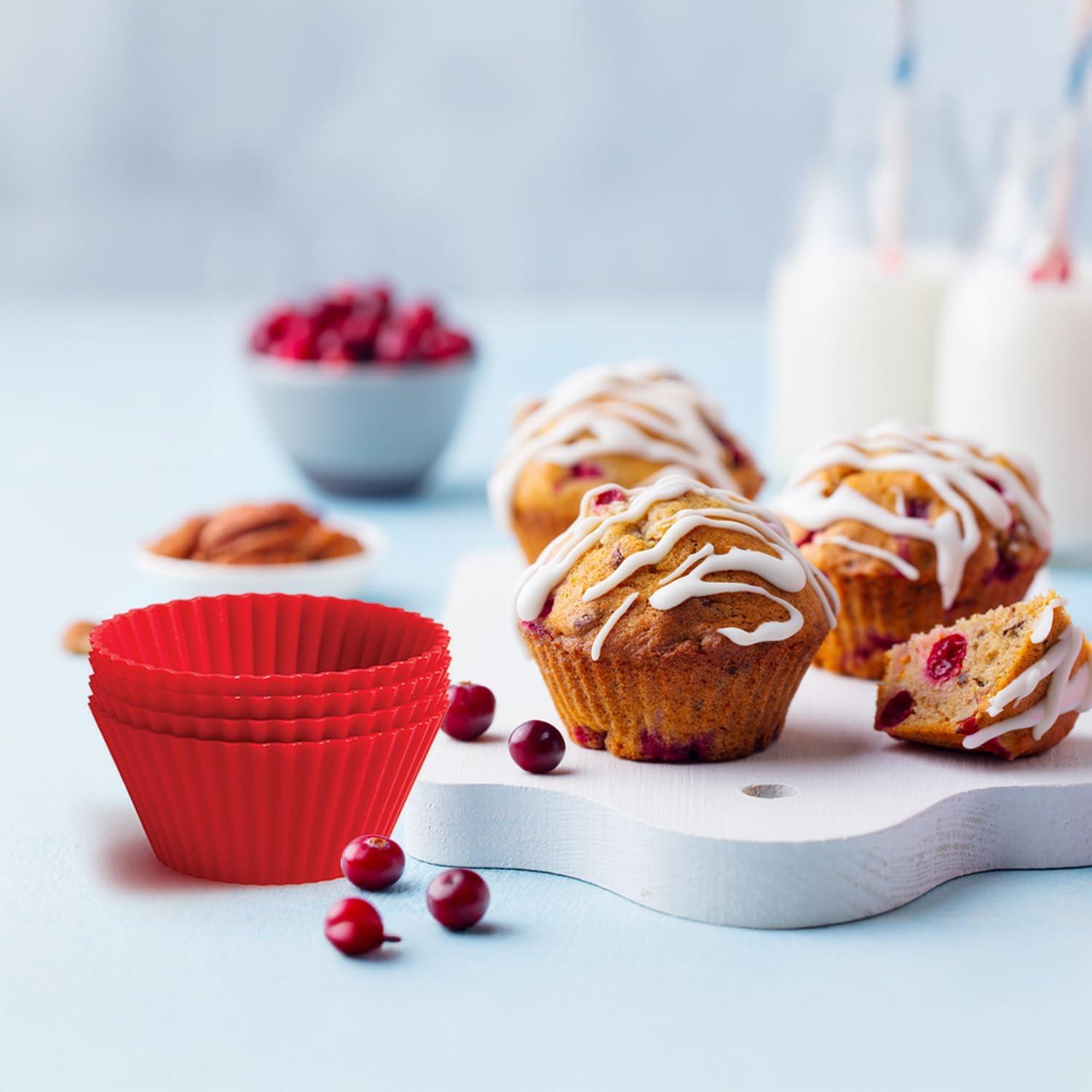 Tazas de Muffin de Silicona King Arthur - Juego de 12, 6.99cm