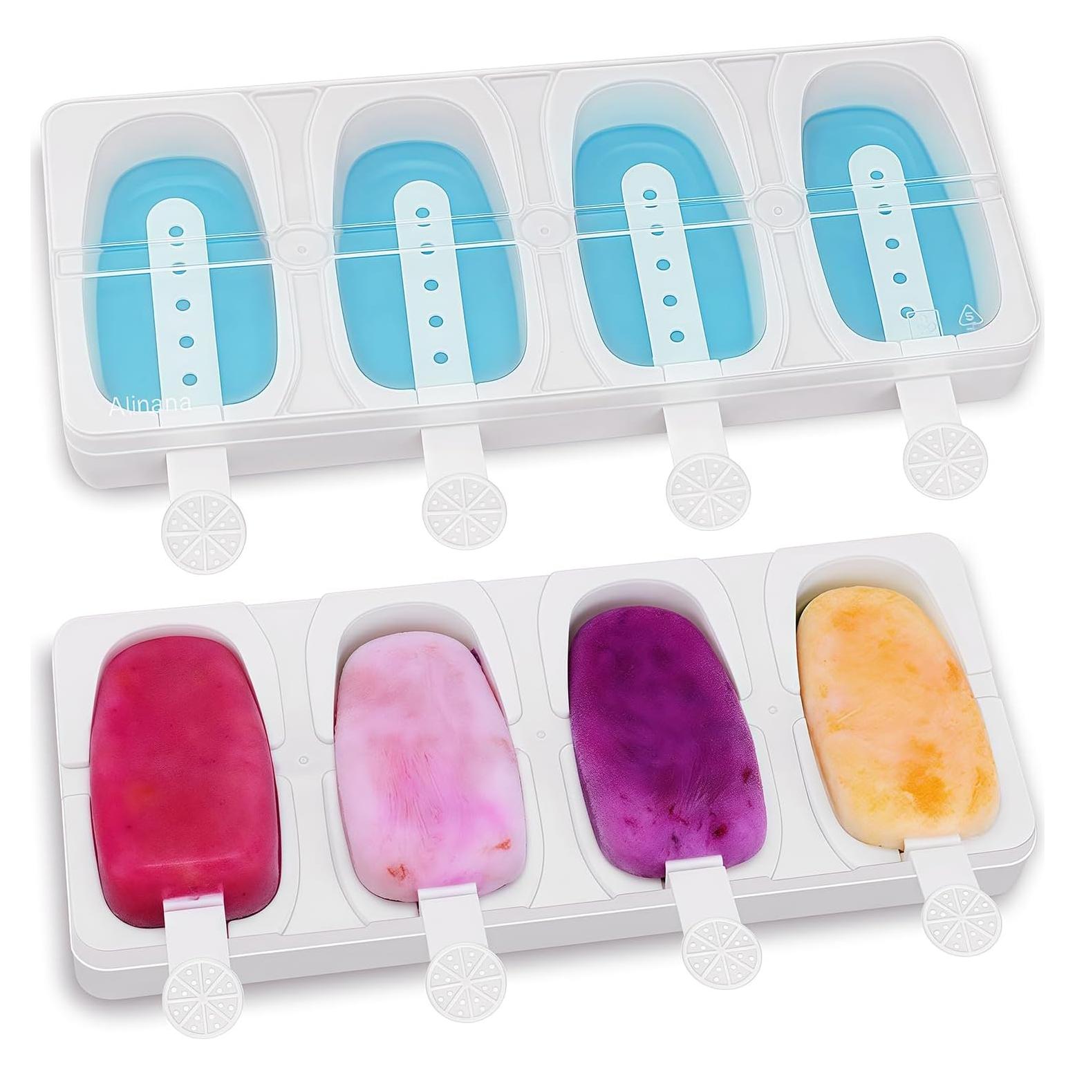 Moldes de Paletas Apilables Alinana - 2 Piezas Sin BPA