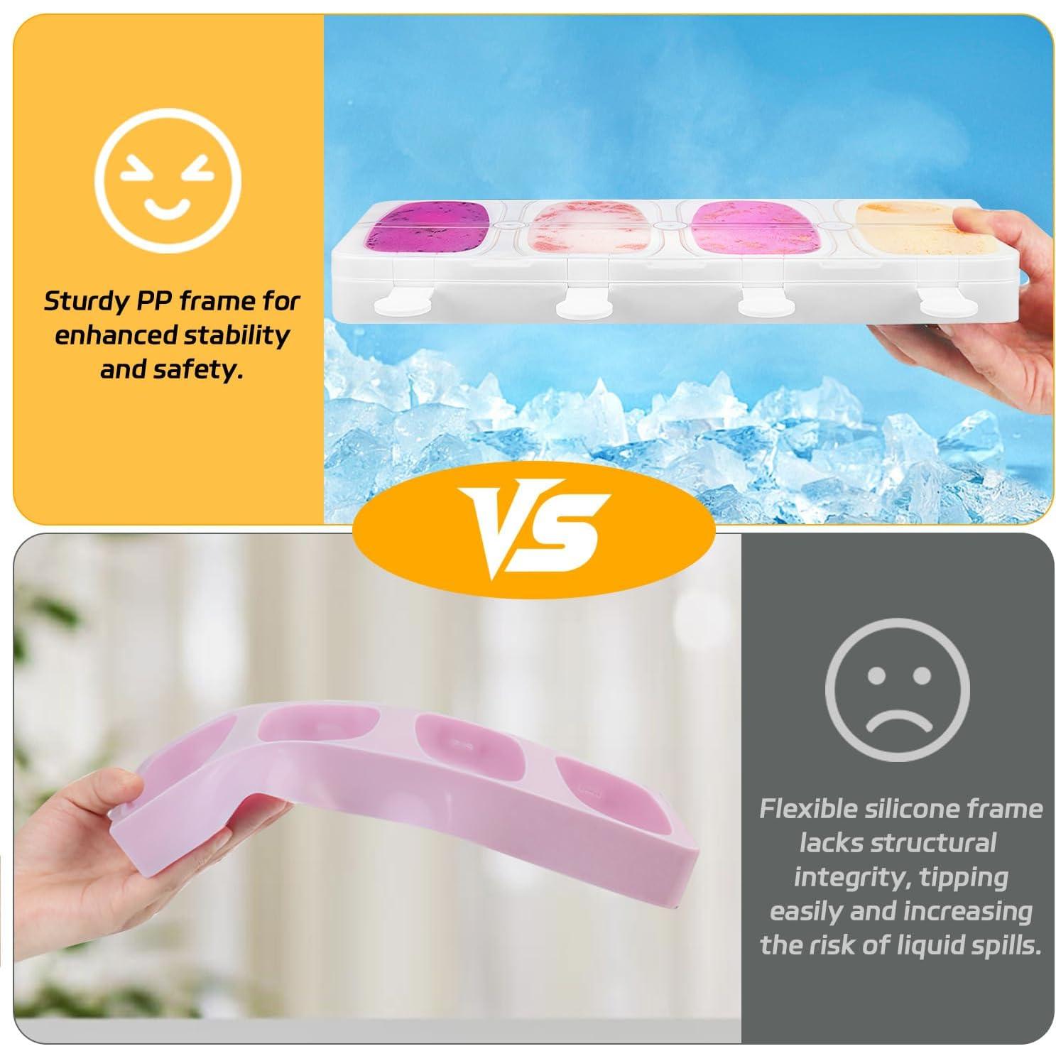 Moldes de Paletas Apilables Alinana - 2 Piezas Sin BPA