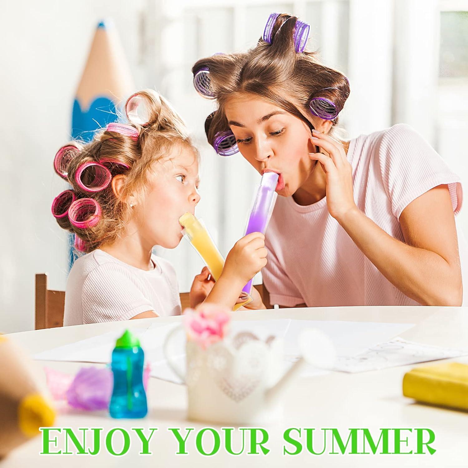 Hoolerry 600 Bolsas de Hielo Desechables con Embudo 5.6x28cm