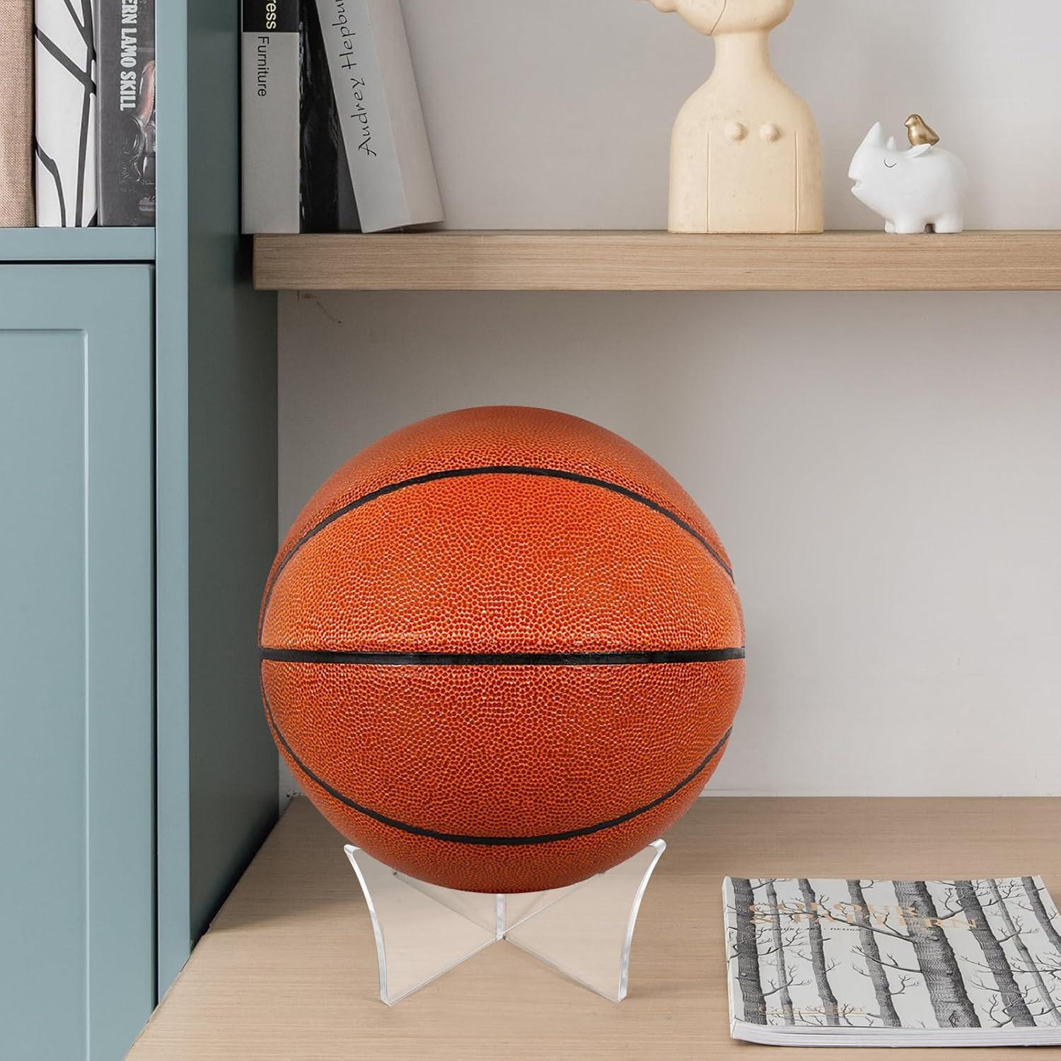 Soporte de Pelota Acrílico Vefungyan 6 Piezas Transparente