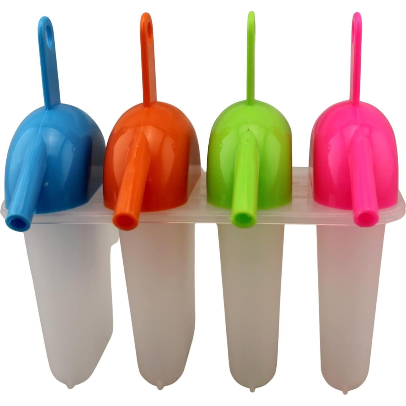 Molde de Paletas de Hielo Dependable 4 Piezas BPA Libre