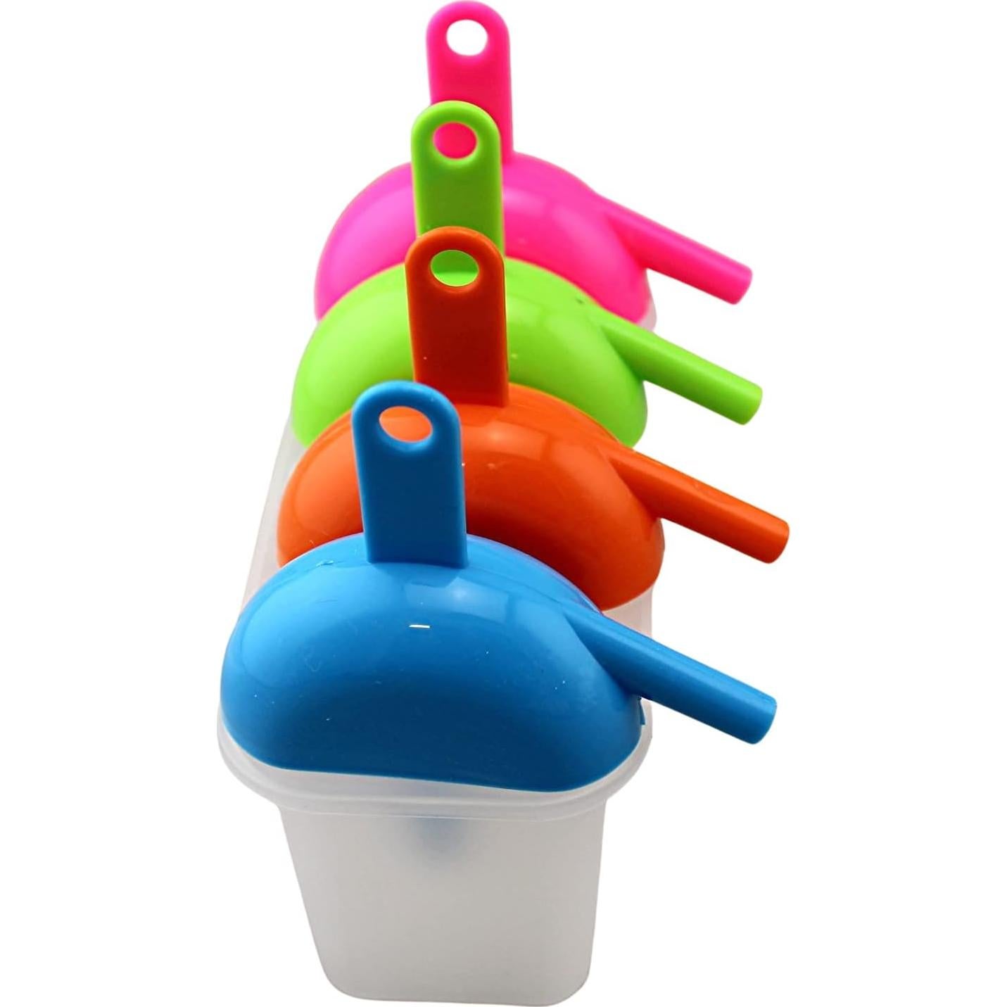 Molde de Paletas de Hielo Dependable 4 Piezas BPA Libre