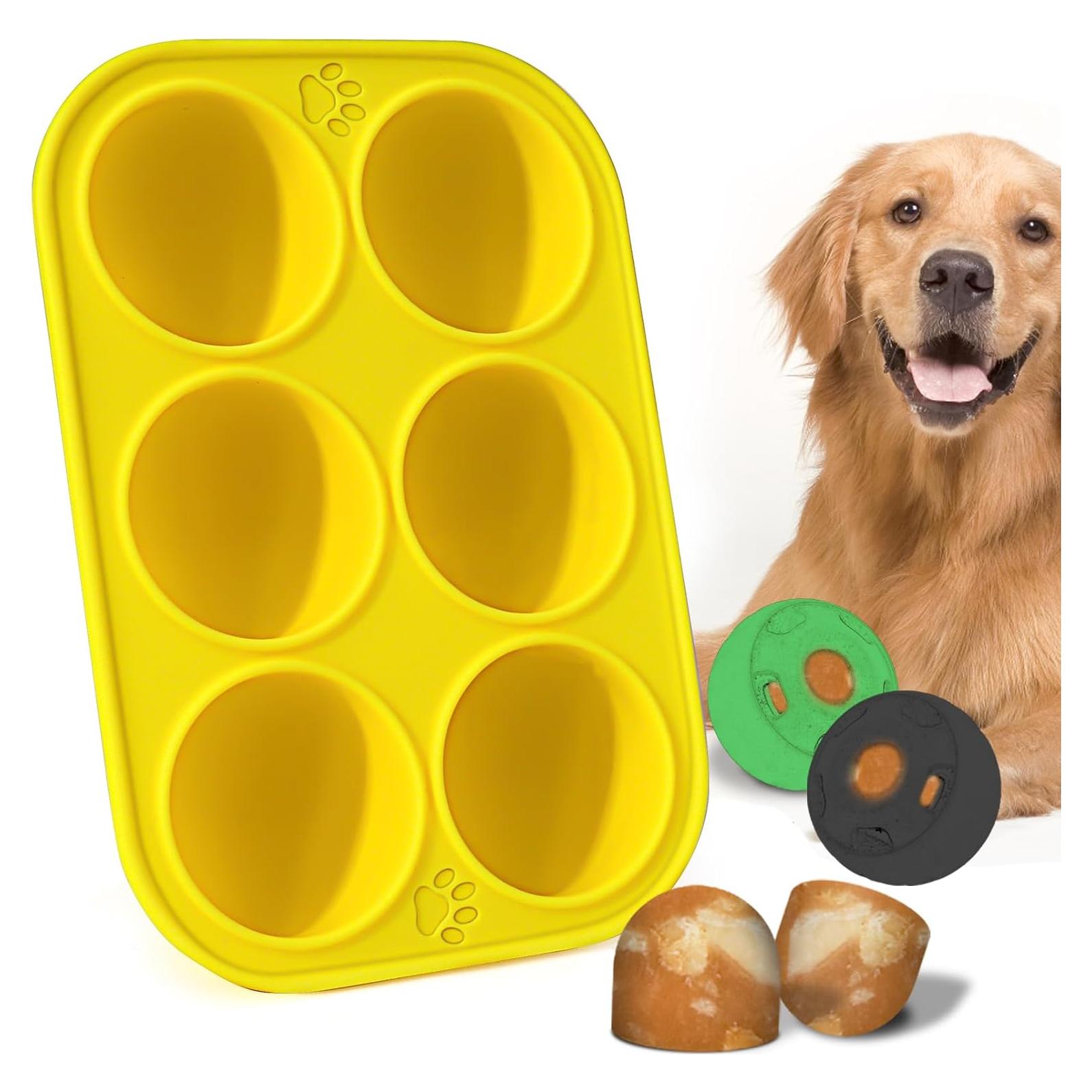 Moldes de Silicona para Golosinas de Perro BABORUI 6 Cavidades
