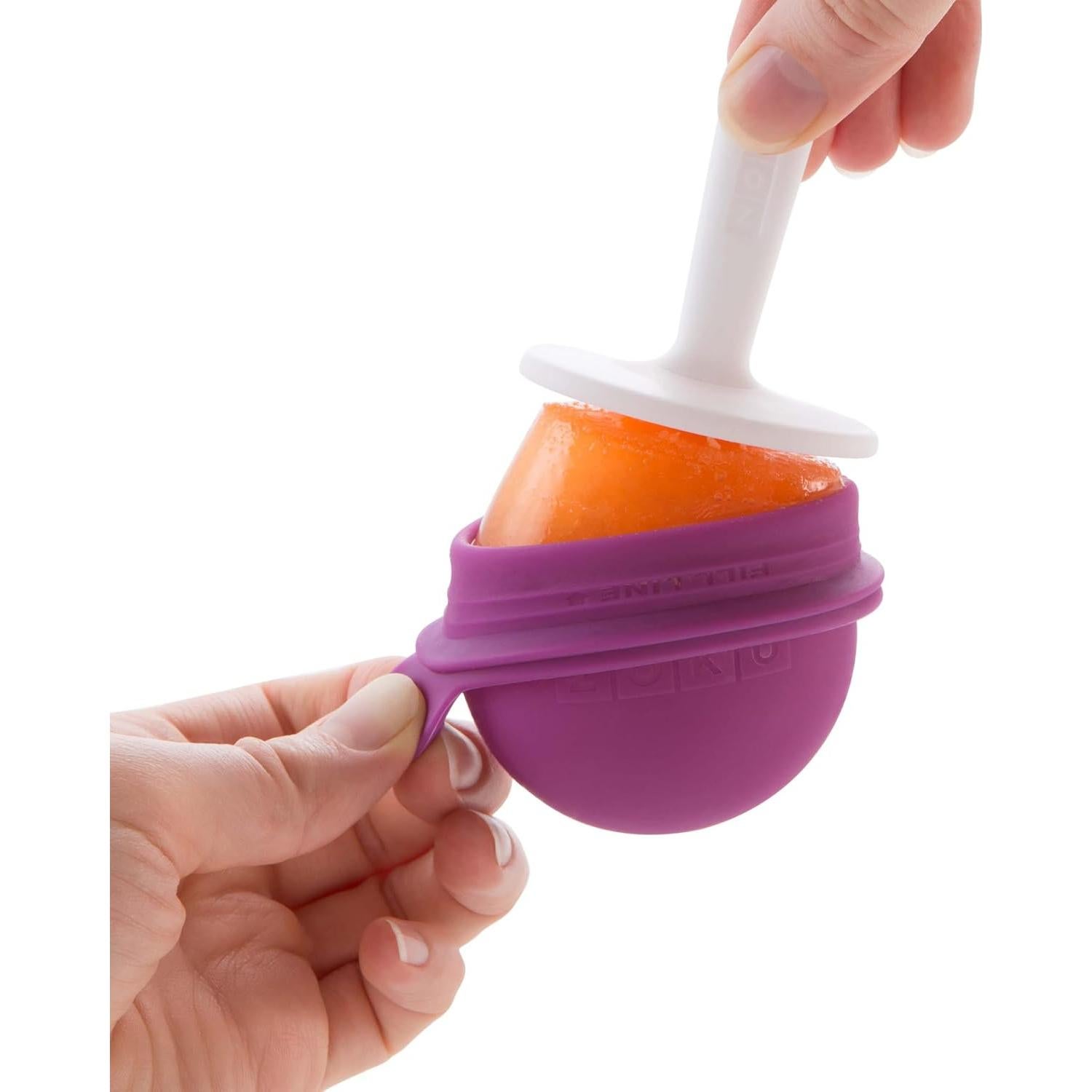 Moldes de Paletas Redondas ZOKU - 4 Silicona 103.5 ml