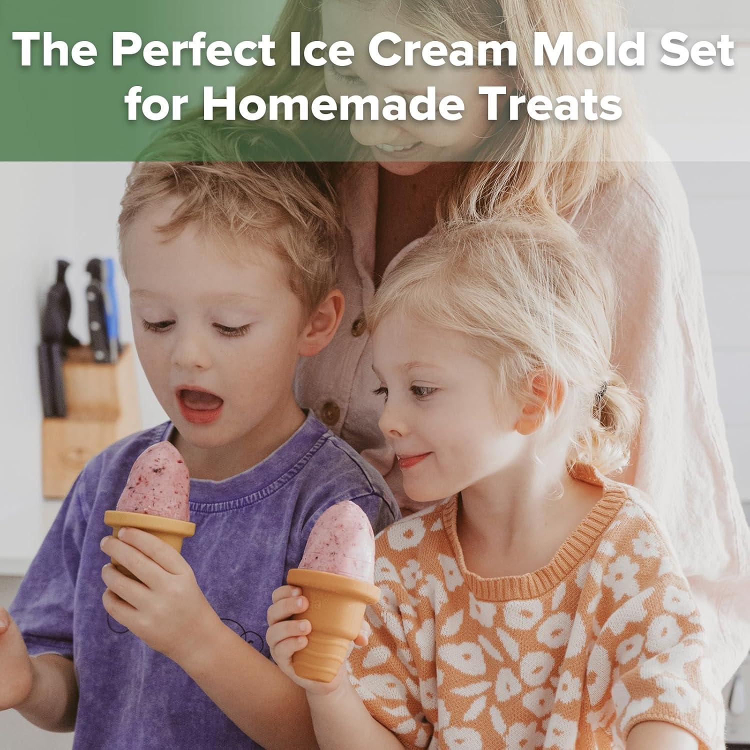 Moldes de Silicona para Helados Haakaa - Reutilizables y BPA Free