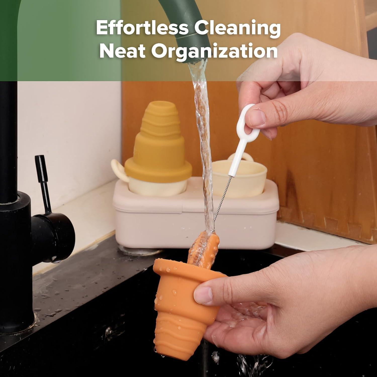 Moldes de Silicona para Helados Haakaa - Reutilizables y BPA Free