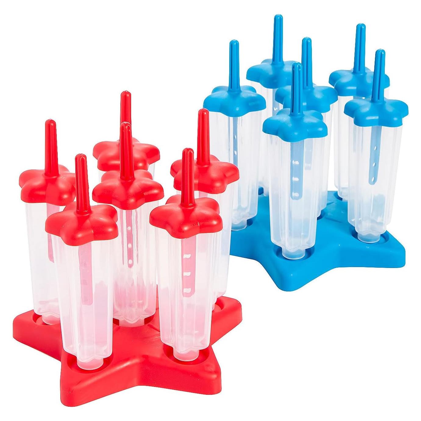 Moldes de Paletas Patrióticas Fun Express 2 Piezas 16.5 cm