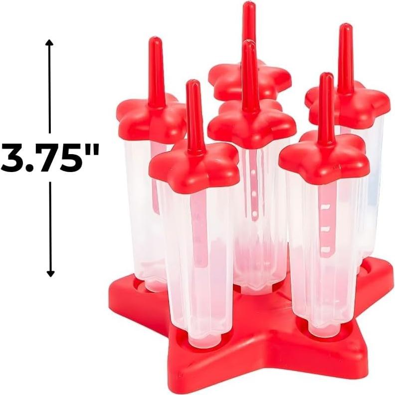 Moldes de Paletas Patrióticas Fun Express 2 Piezas 16.5 cm