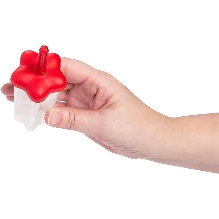 Moldes de Paletas Patrióticas Fun Express 2 Piezas 16.5 cm