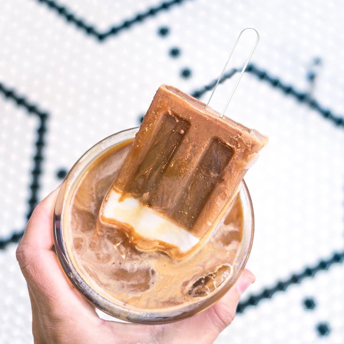 20 Palitos de Helado Acrílicos Reutilizables Tenalleys 11.5 cm