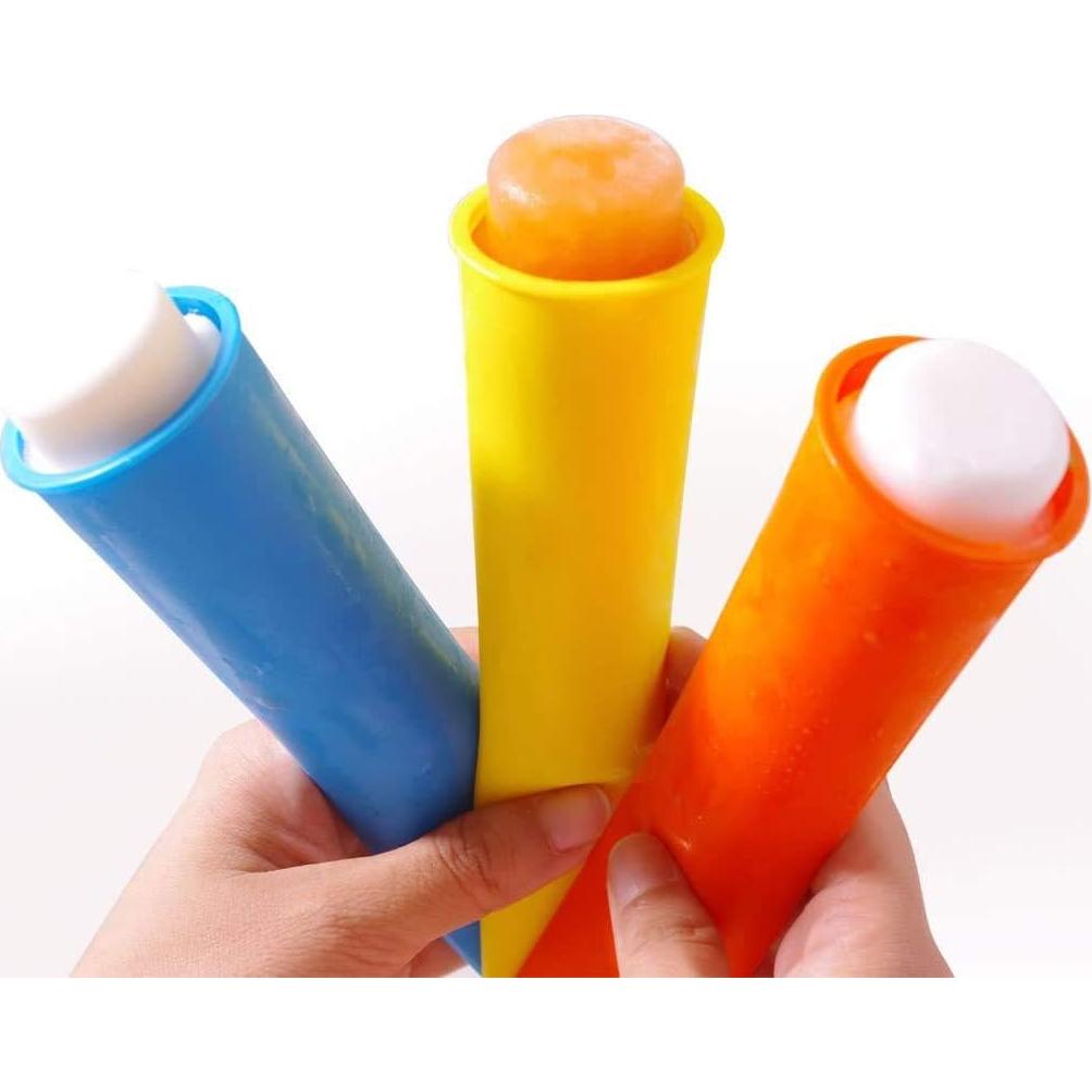 Moldes de Paletas de Silicona Mirenlife - Set de 8 Colores Vibrantes