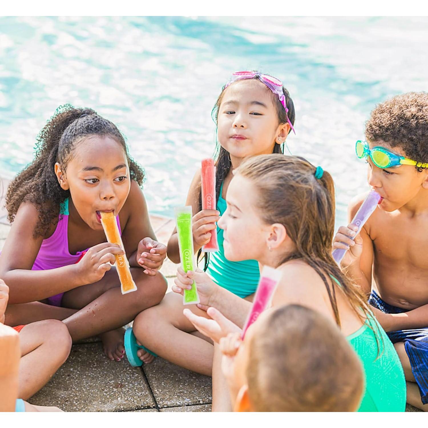 300 Bolsas para Paletas Heladas Ozera - 27.94 cm x 5.08 cm