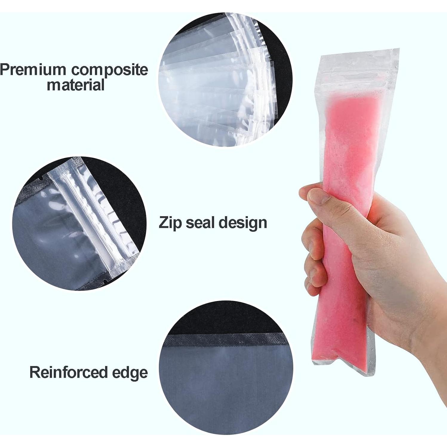 Bolsas de Moldes de Paletas LOMIMOS 160pcs 27.94x5.58cm