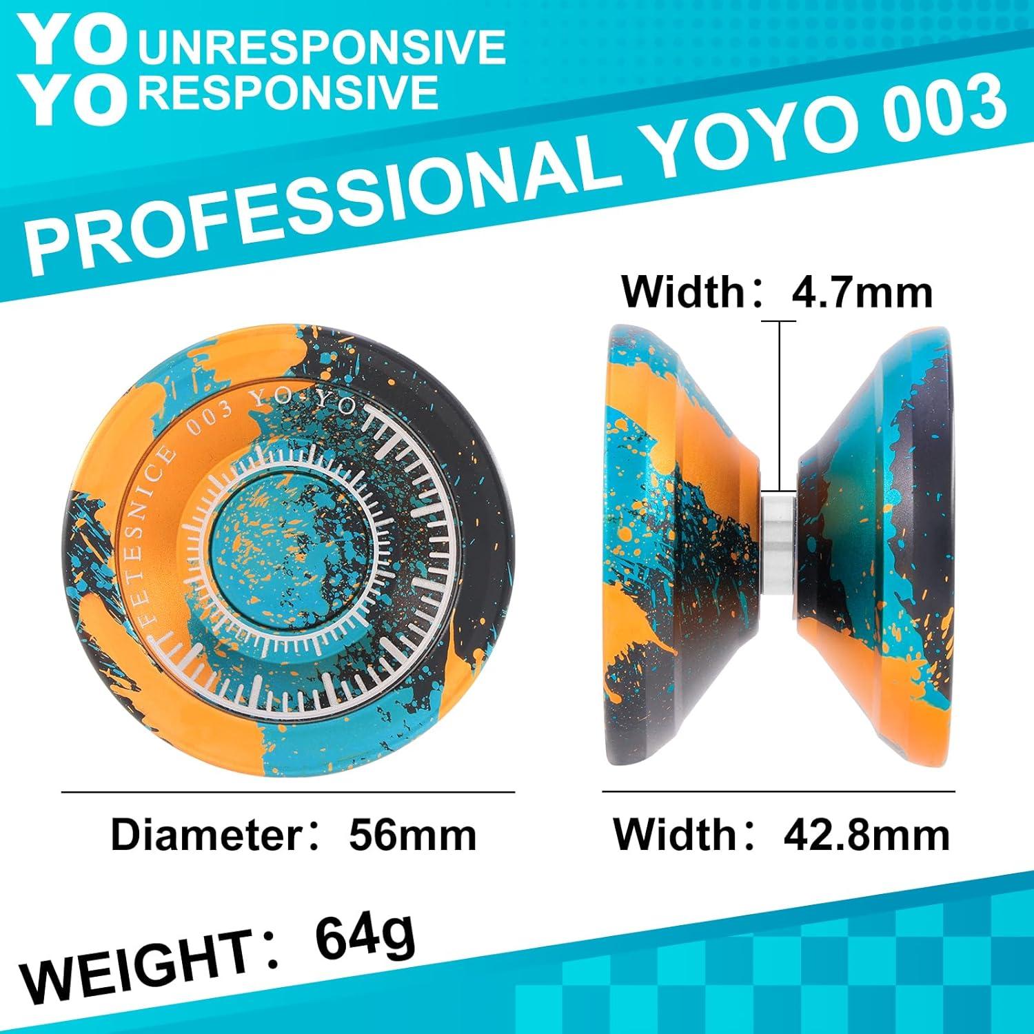 Yoyo Profesional FETESNICE 003 para Niños y Adultos