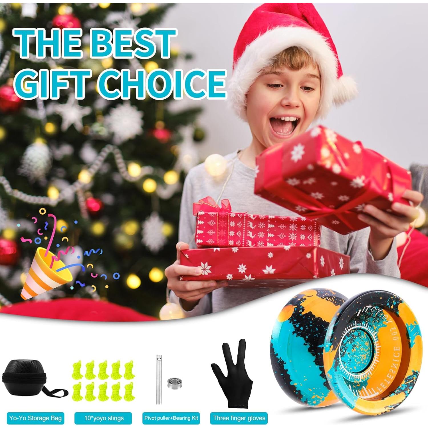 Yoyo Profesional FETESNICE 003 para Niños y Adultos