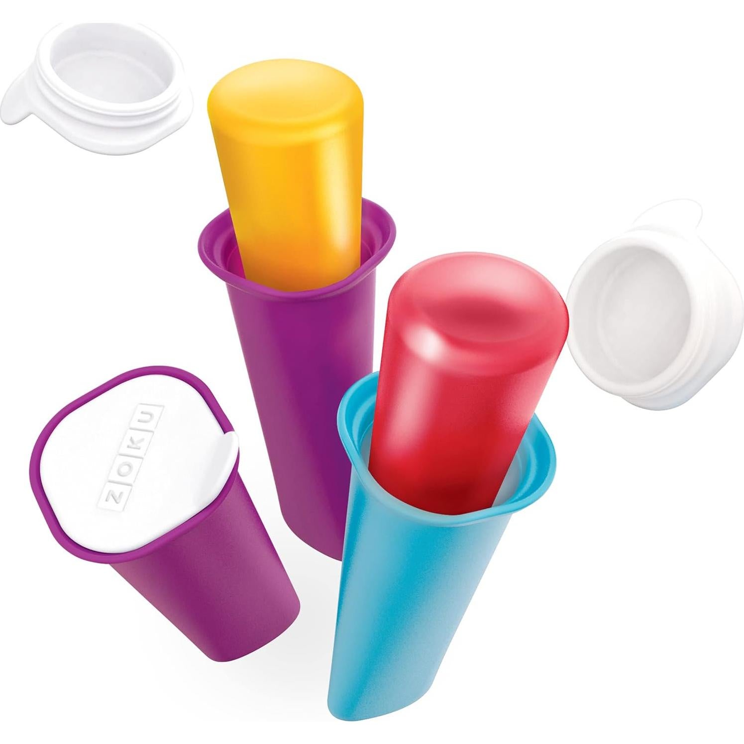 Moldes de Silicona Zoku para Paletas - 6 Piezas 88.72ml