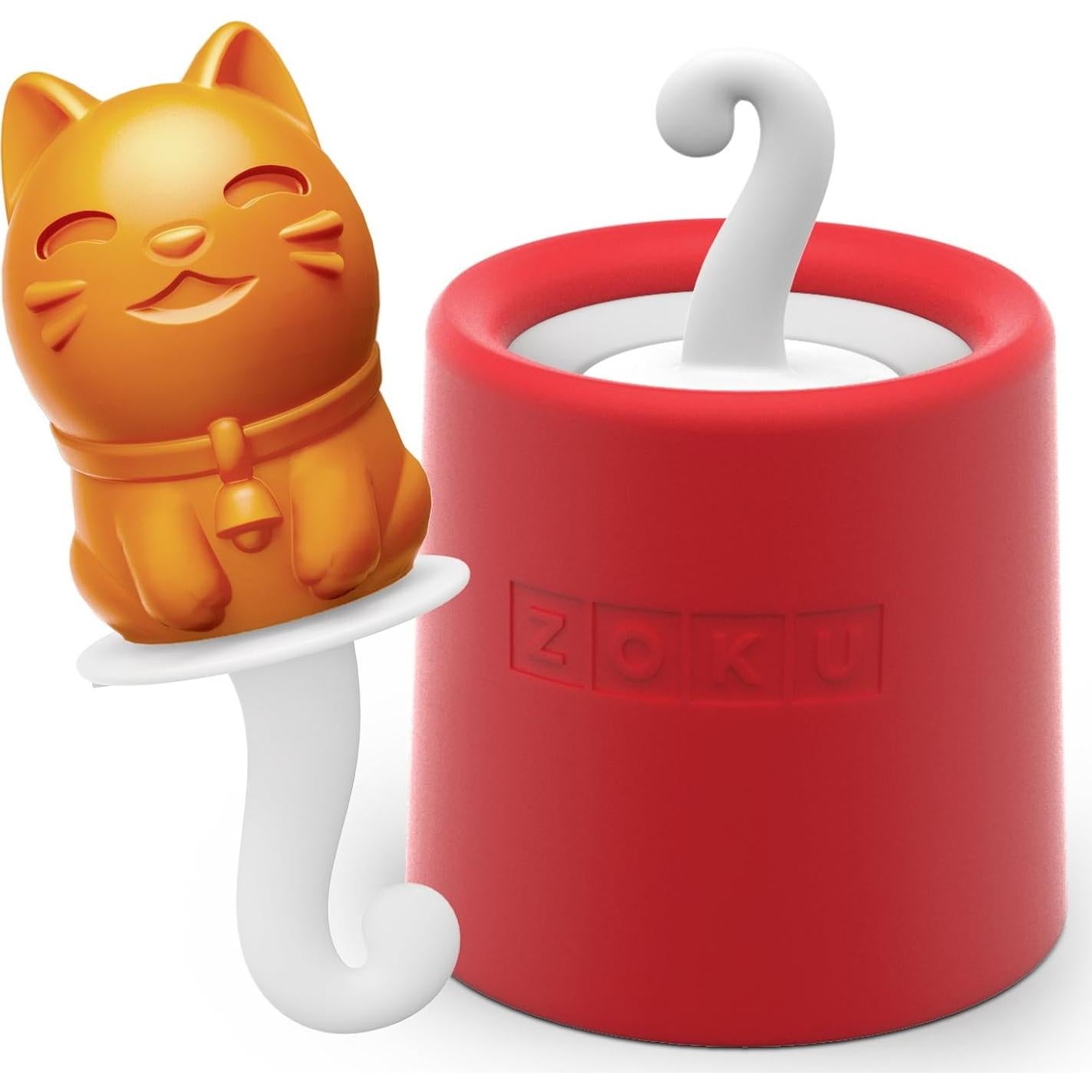 Moldes de Helado ZOKU Kitty Silicona Set de 2 41.6ml