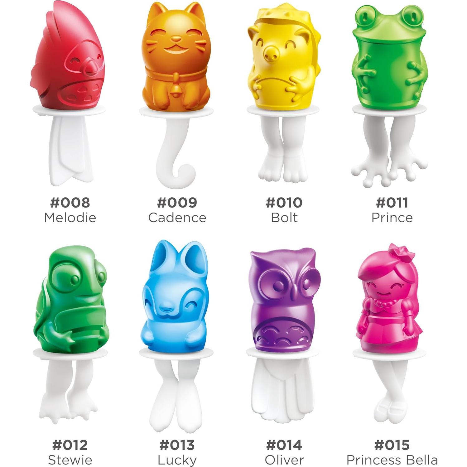 Moldes de Helado ZOKU Kitty Silicona Set de 2 41.6ml