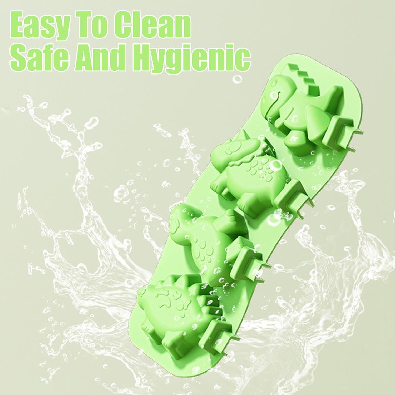 Molde de Paletas de Dinosaurio Ysqool - Silicona Grado Alimenticio