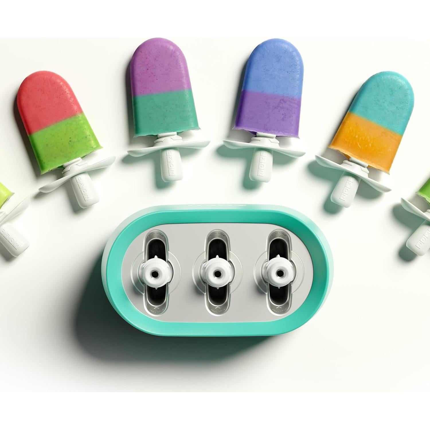 Fabricante de Paletas Rápido ZOKU Azul, 3 Paletas en 7 Minutos