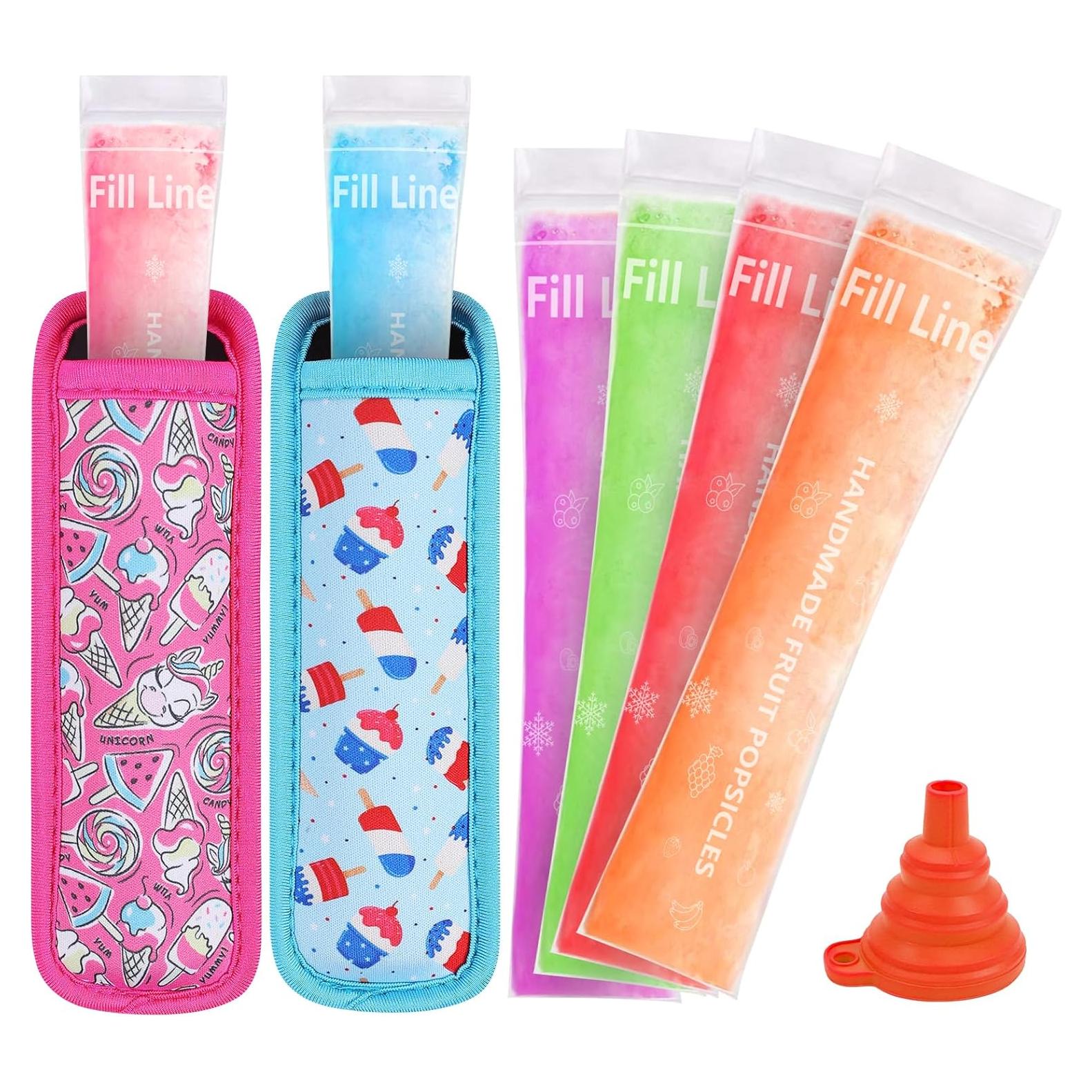 50 Bolsas de Molde para Paletas Amintiri con Soportes Neopreno