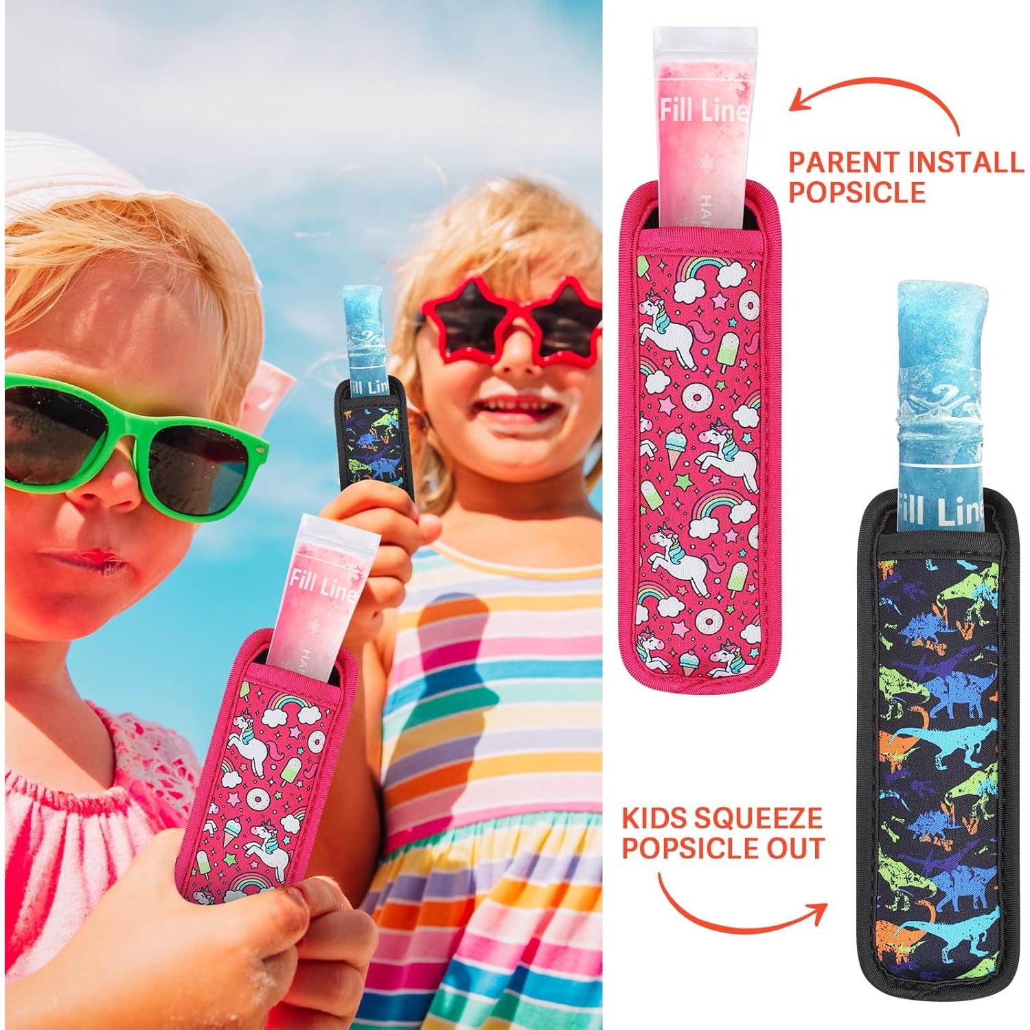 50 Bolsas de Molde para Paletas Amintiri con Soportes Neopreno