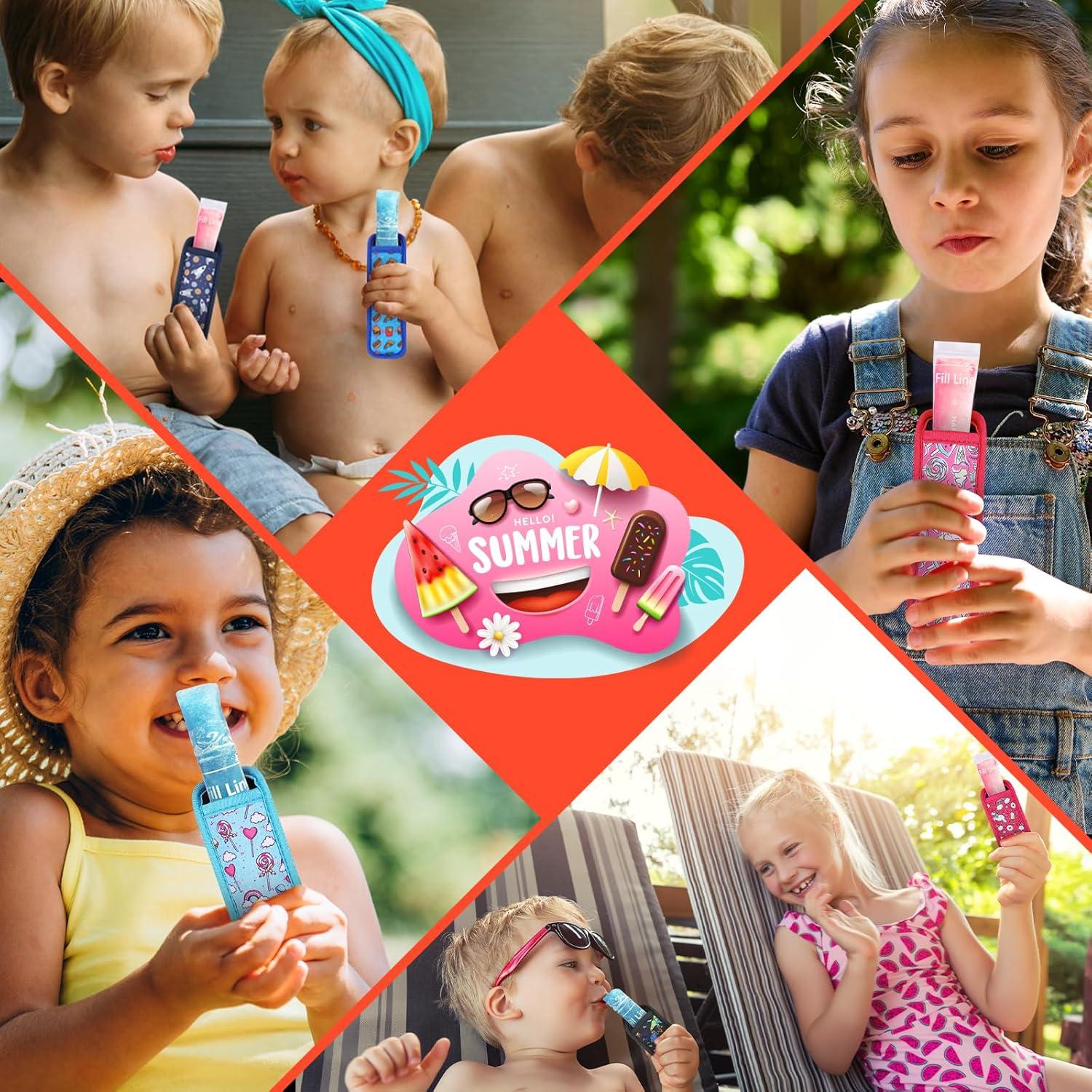 50 Bolsas de Molde para Paletas Amintiri con Soportes Neopreno