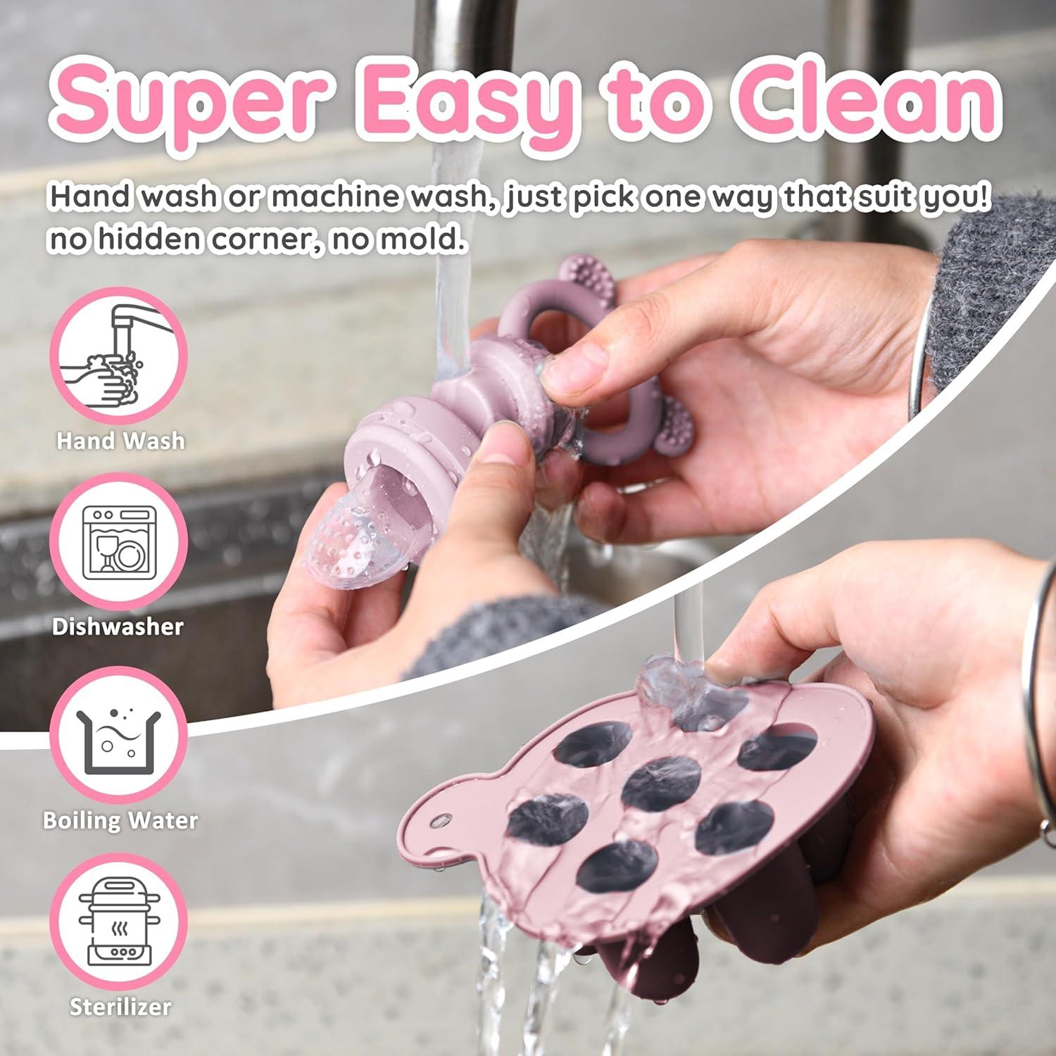 Alimentador de Frutas para Bebés LittlesJoy + Bandeja Congelador