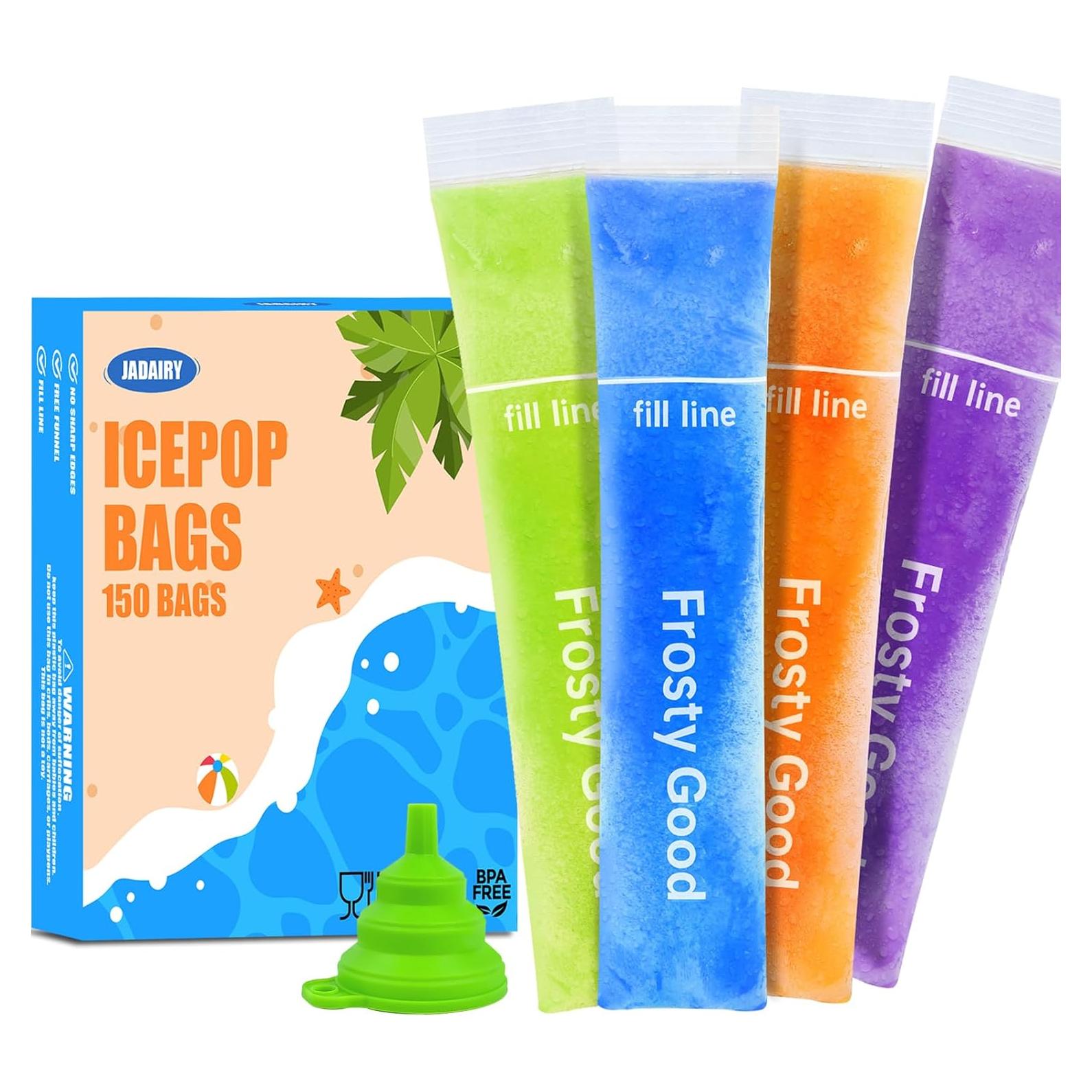 150 Bolsas Desechables para Paletas Jadairy 20.32x5.08 cm