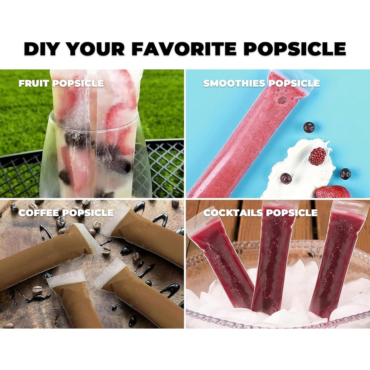 Bolsas Desechables para Paletas de Hielo Nature Pulito 100 Unidades