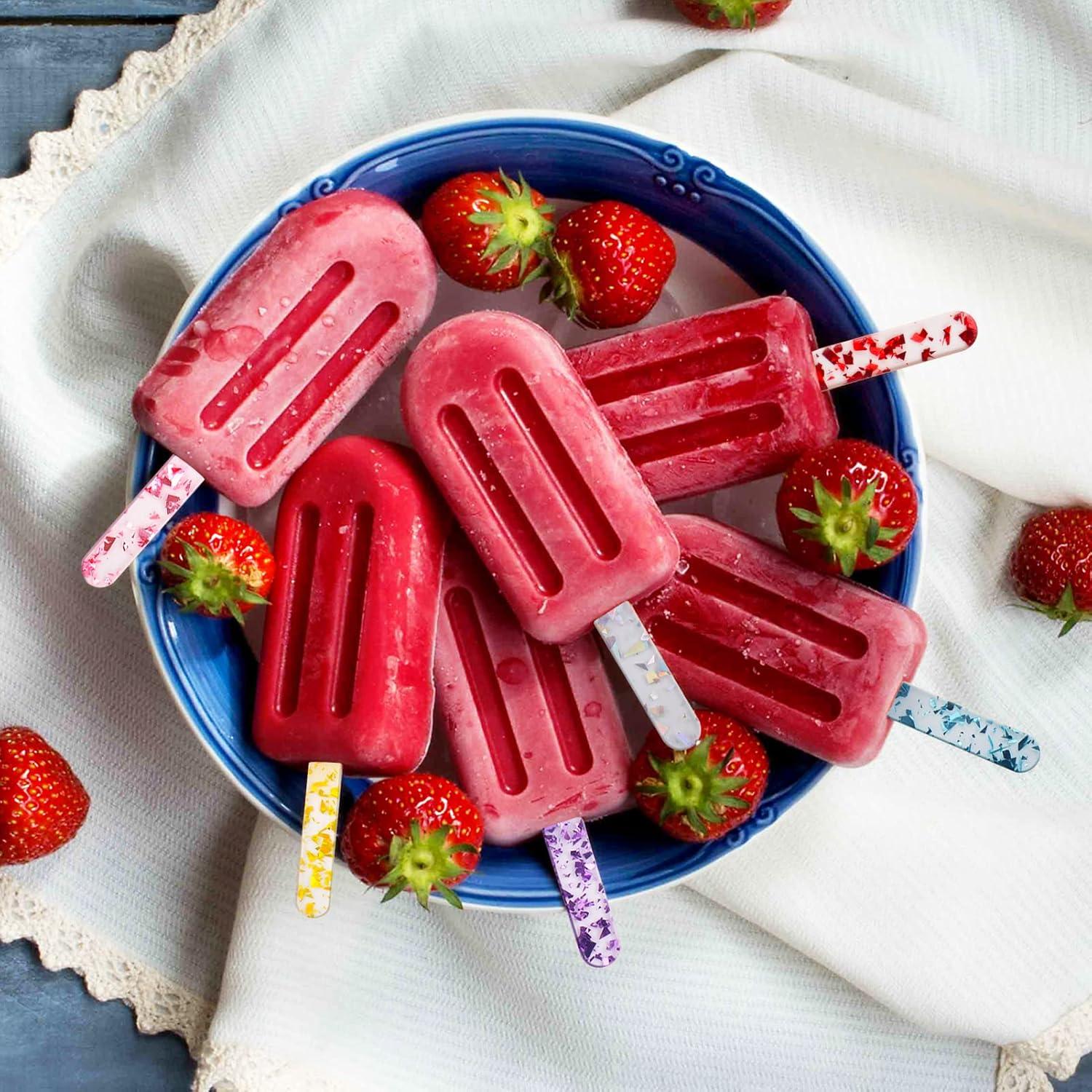 Palitos de Acrílico Reutilizables AIERSA 50 Pcs 11.4 cm